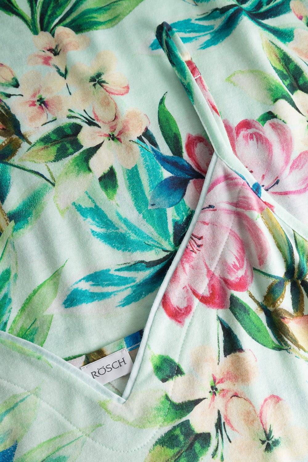 Rösch Nachtkleid im exotischen Blumendruck Baumwolle/Modal Verkauf