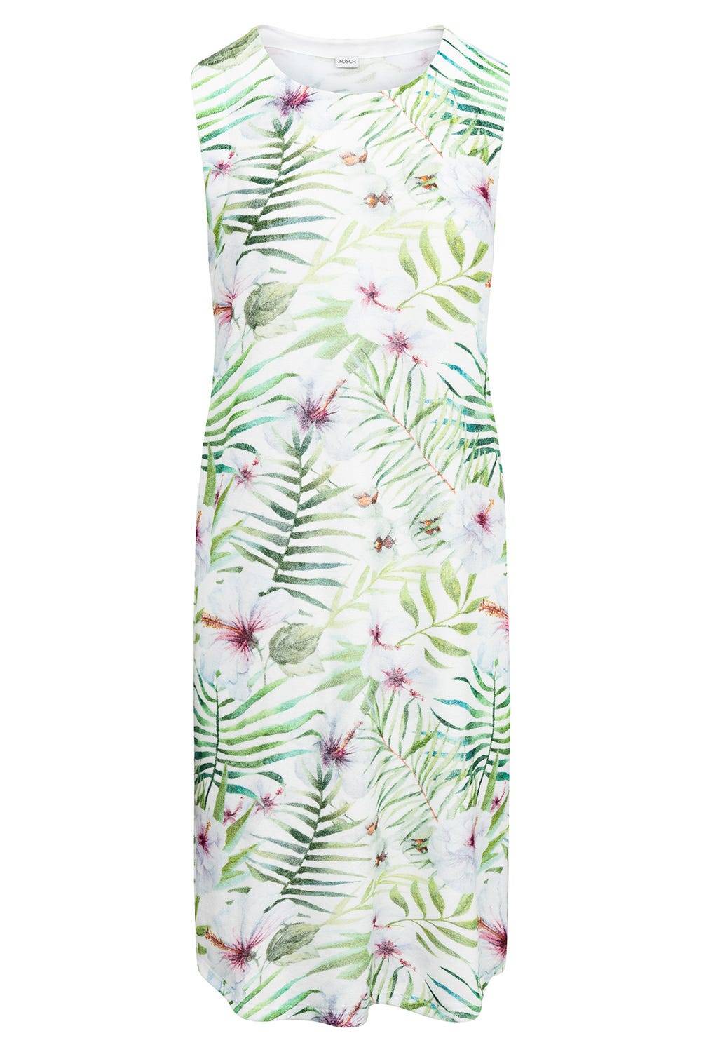 Rösch Nachthemd im exotischem Blumendruck Frottee Baumwolle/Polyester Günstiger Verkauf