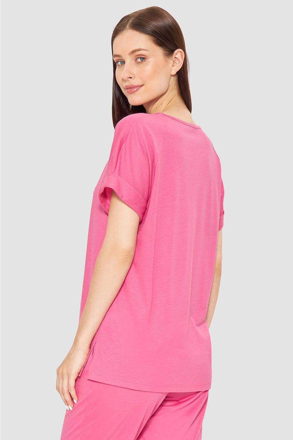 Rösch T-Shirt mit überschnittenen Ärmeln sportiv Baumwolle/Modal Meist gekauft