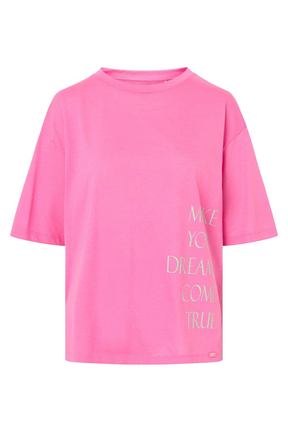 Rösch T-Shirt mit Schriftzug sportiv Baumwolle/Modal Weihnachtsangebot