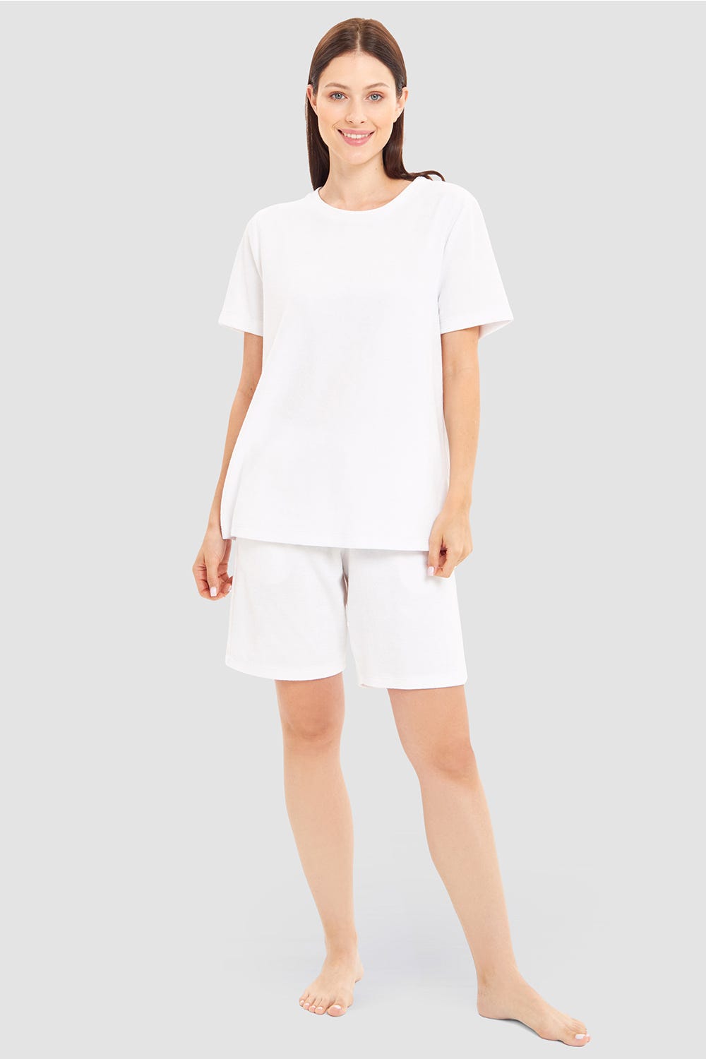 Rösch T-Shirt aus Frottee einfarbig Baumwolle/Polyester Hotsell
