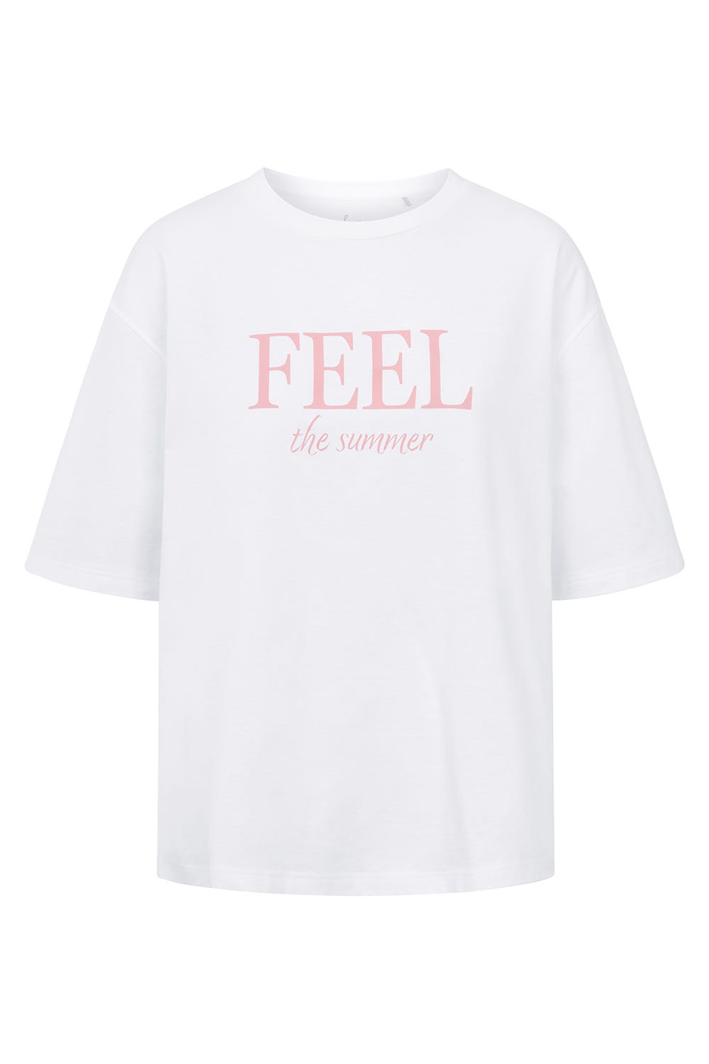 Rösch T-Shirt mit Schriftzug Sommer 100% Baumwolle Hotsell