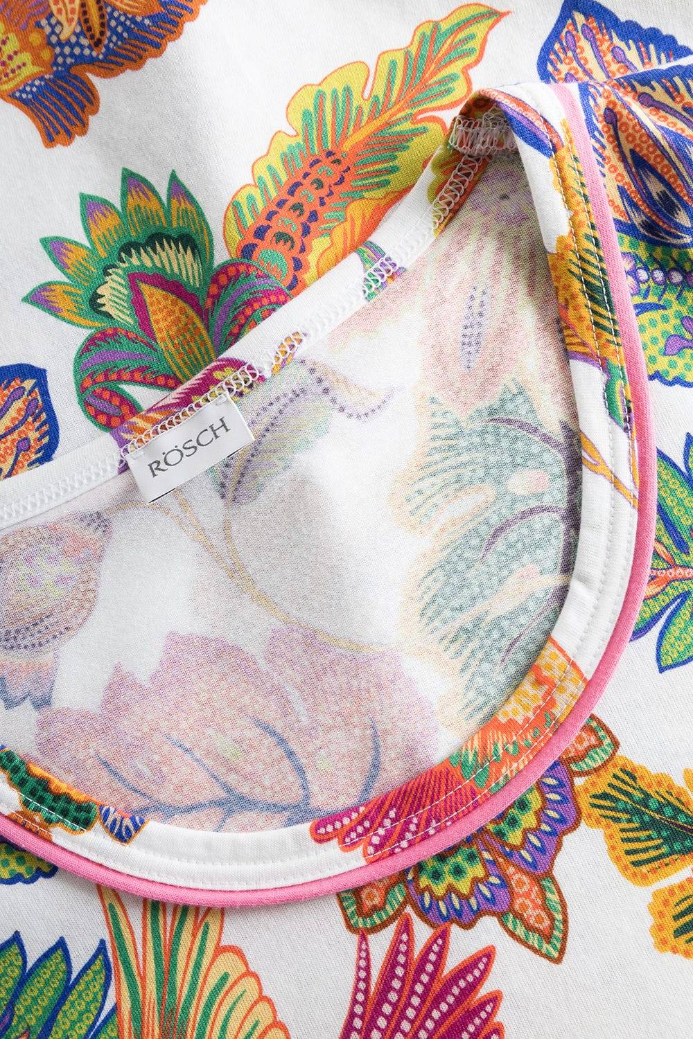 Rösch Pyjama mit Blumenprint exotisch Baumwolle/Modal Meist gekauft