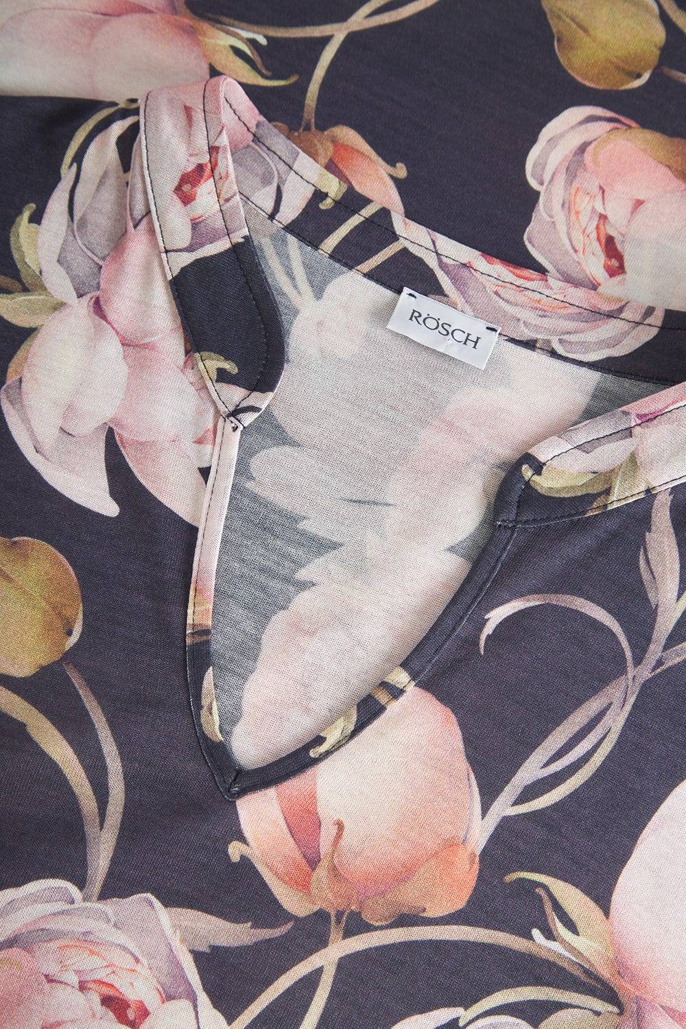 Rösch Pyjama im floralen Druck romantisch 100% Modal Outlet