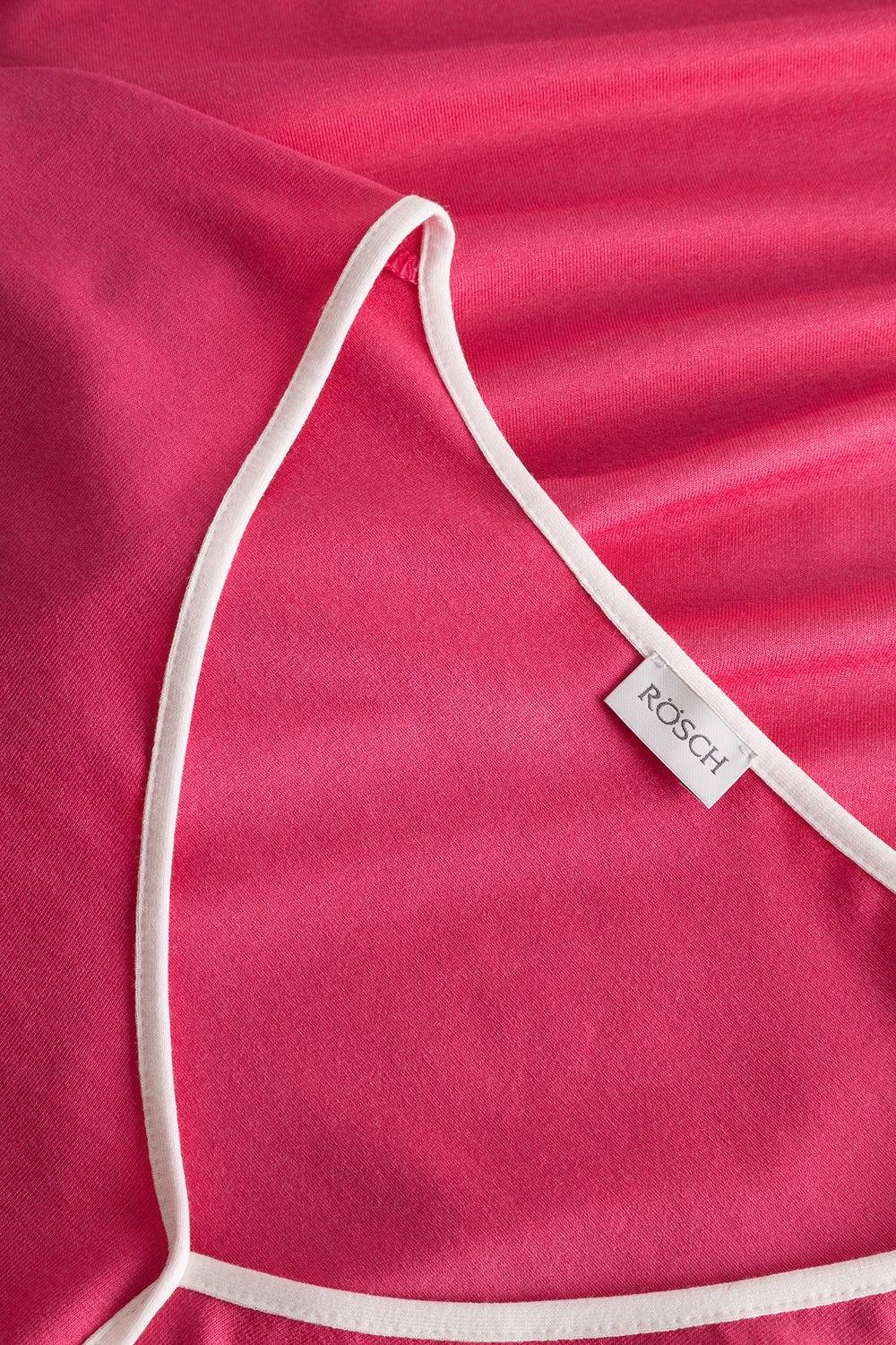 Rösch Strandkleid Kurzarm mit Kontrast-Paspeln Viskose/Elasthan Online