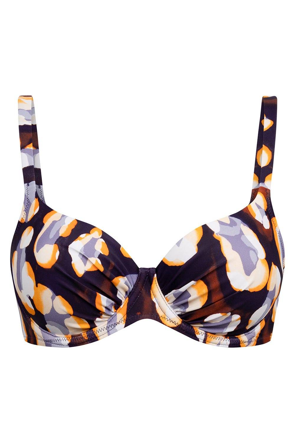 Rösch Bikini-Oberteil Bügel im Tupfendruck Modern Leo Auslauf