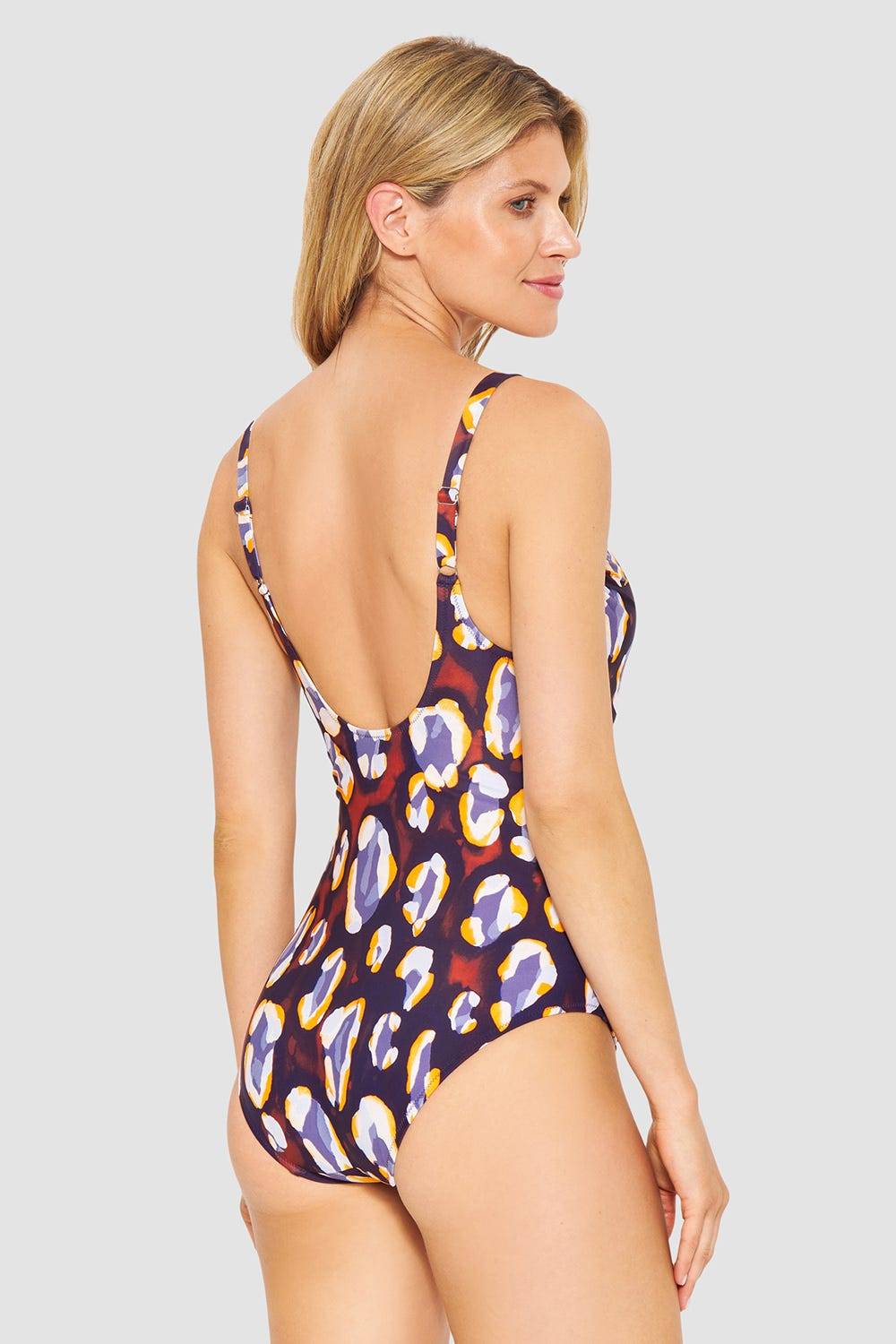 Rösch Badeanzug im Tupfendruck Modern Leo im Angebot