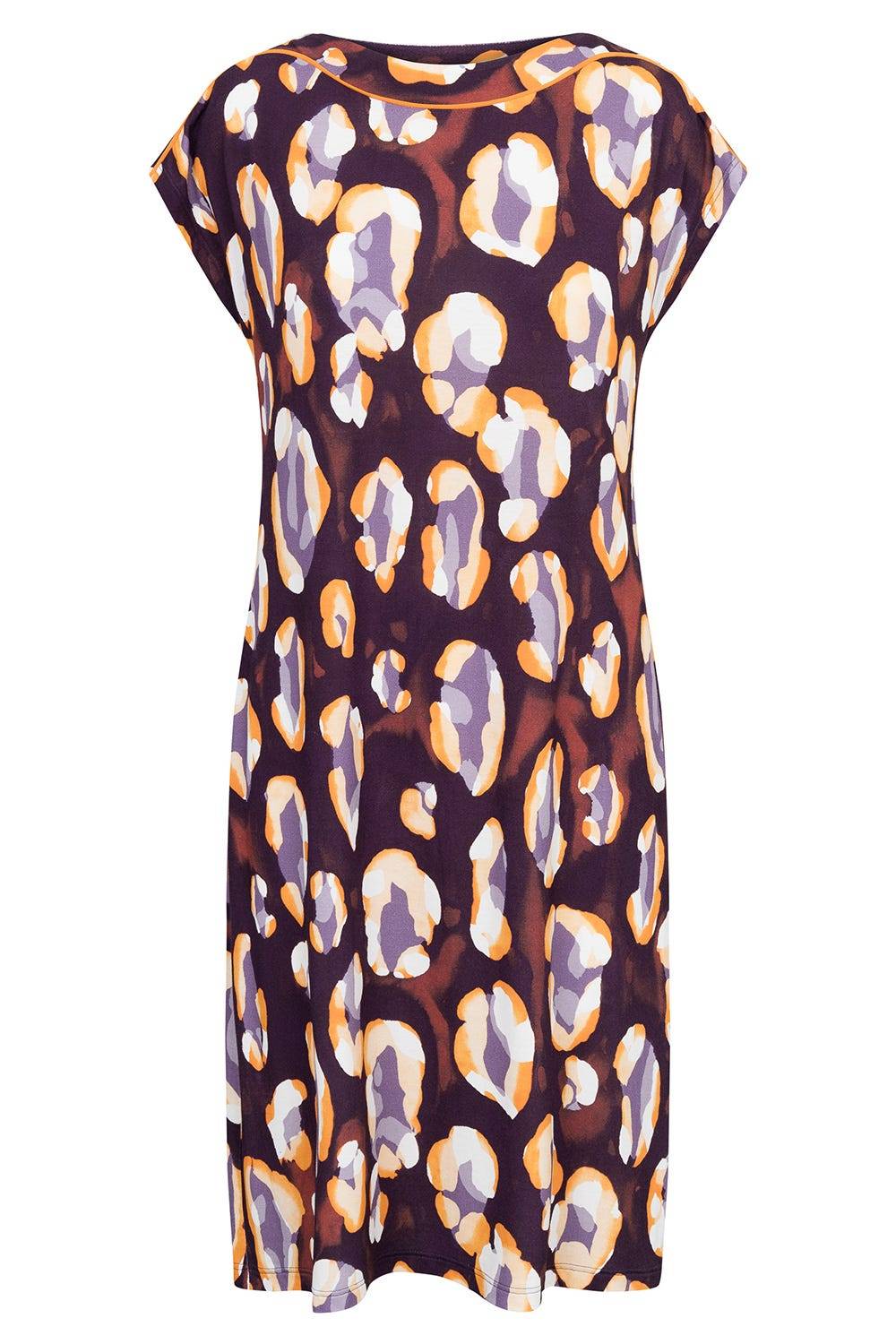 Rösch Strandkleid Kurzarm im Tupfendruck Modern Leo Viskose/Elasthan Schlussverkauf