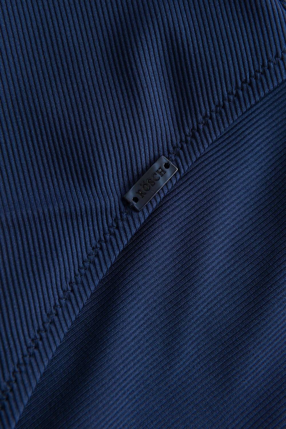 Rösch Bandeau Badeanzug mit gestreifter Blende Ripp recyceltes Polyester/Elasthan Meist gekauft