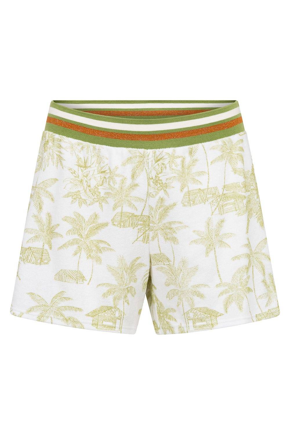 Rösch Frottee-Shorts im Palmenprint Baumwolle/Polyester Online