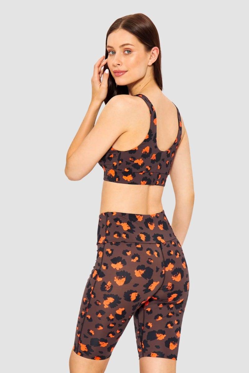 Rösch Y.U Yoga Bustier mit Cut-Out Sport-BH Mix &amp; Match recycled Polyamid/Elasthan im Angebot