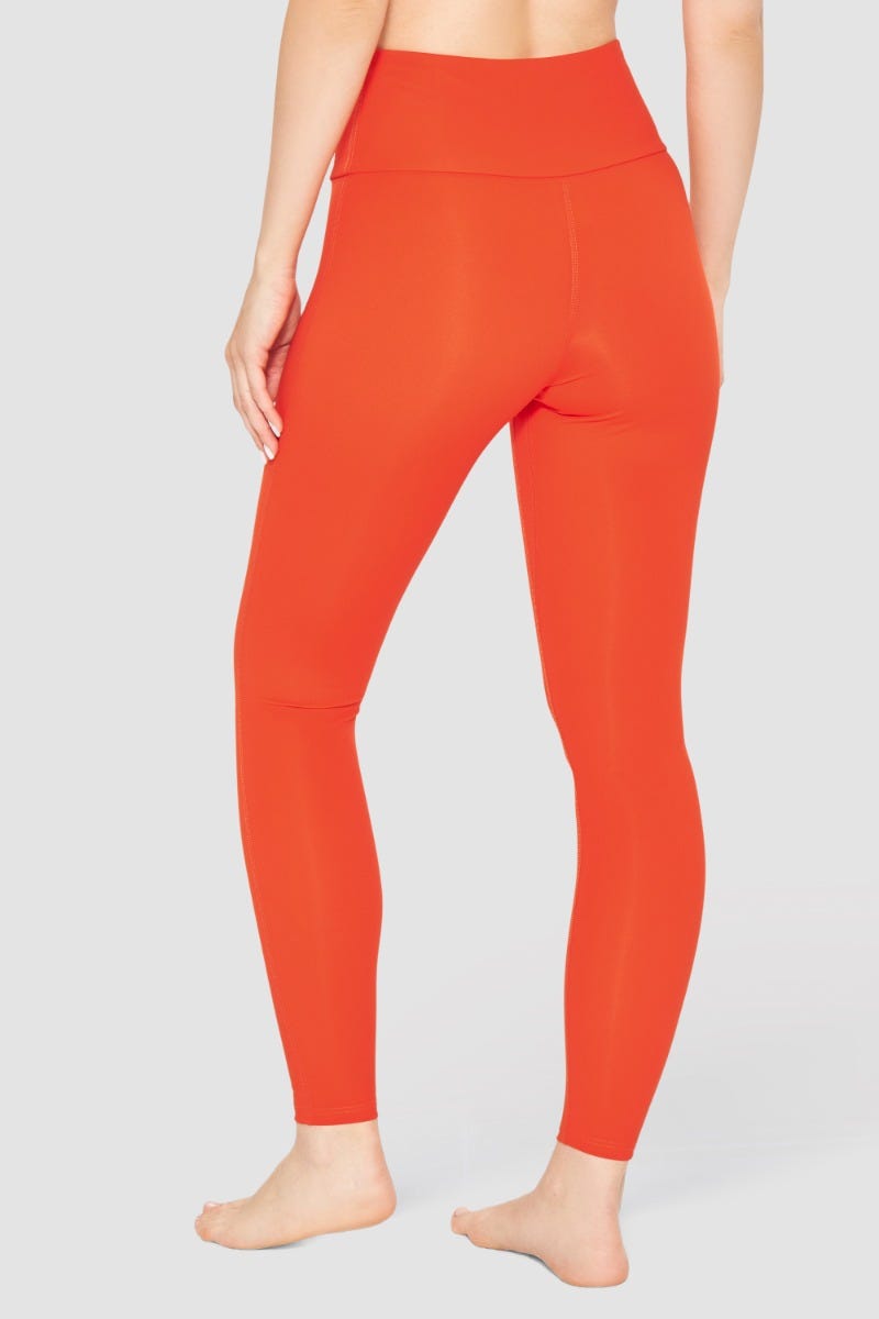 Rösch Y.U Yoga Leggings in Orange Sport Mix &amp; Match recycled Polyamid/Elasthan Blitzverkäufe