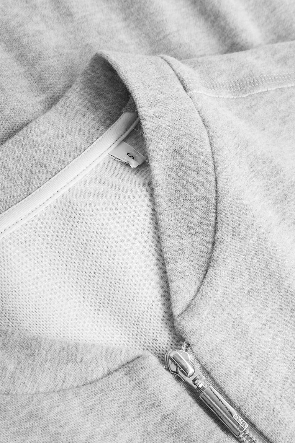 Rösch Y.U Yoga Sweatjacke in Grau Loungewear Mix &amp; Match Baumwolle/recycled Polyamid Blitzverkäufe