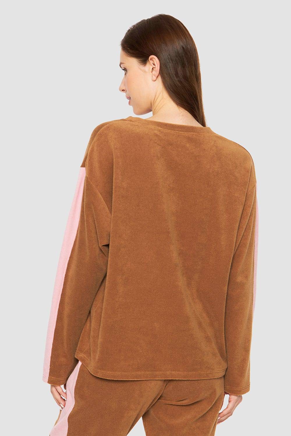 Rösch Shirt mit Kontrastdetails Frottee Baumwolle/Polyester Online