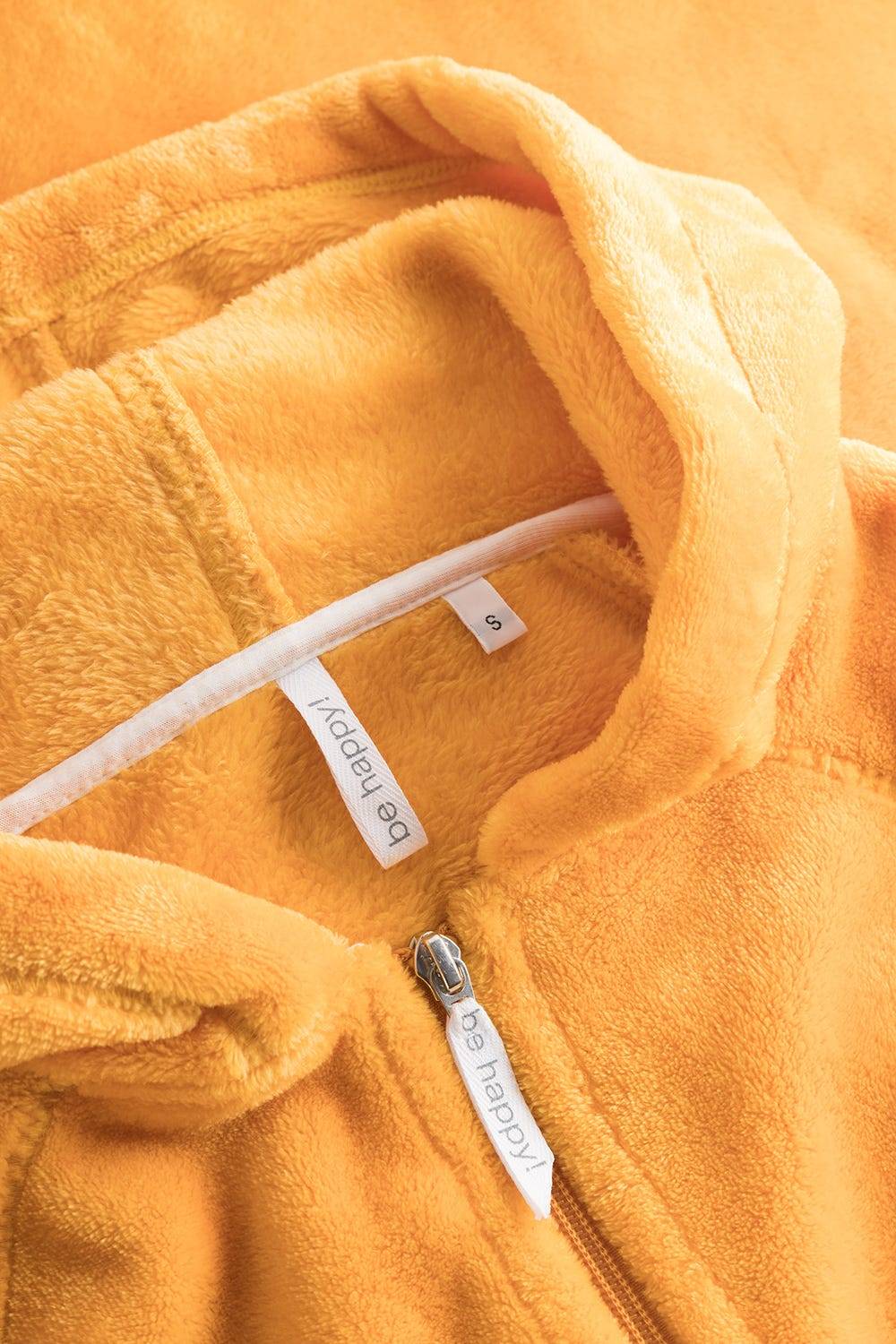 Rösch Mantel aus Flausch Reißverschluss 100% Polyester Schlussverkauf