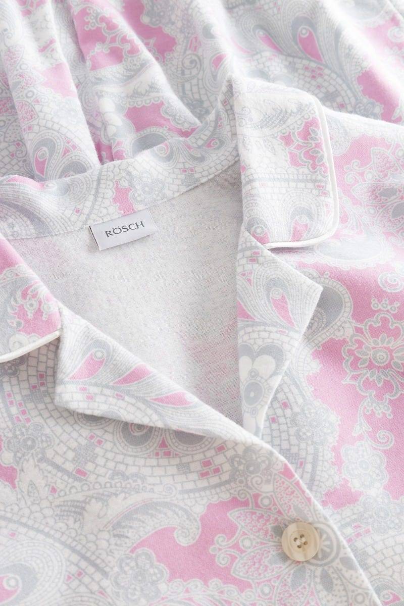 Rösch Pyjama im Herrenstil Flanell Kuschlig 100% Baumwolle JETZT KAUFEN