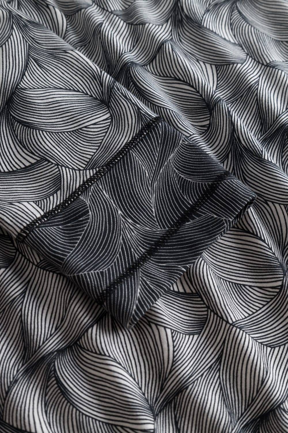 Rösch Nachtkleid im Mustermix A-Linie Baumwolle/Modal Große Größen bis 54 Online