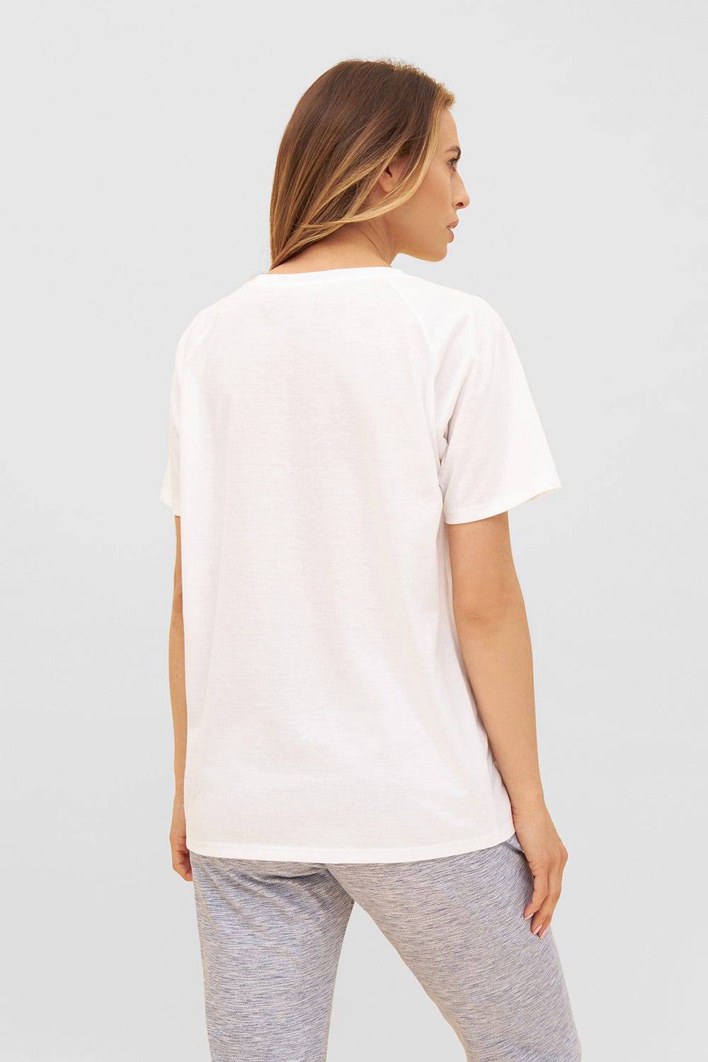 Rösch T-Shirt mit Motivdruck Robbe Raglan-Ärmel Mix &amp; Match 100% Bio-Baumwolle Schlussverkauf