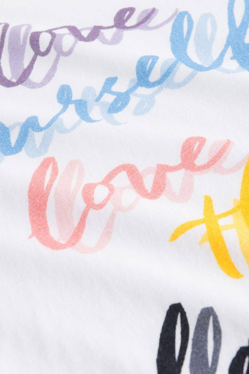 Rösch T-Shirt mit Schriftzug &quot;love yourself, love the planet&quot; Halbarm Mix &amp; Match Baumwolle/Elasthan Meist gekauft