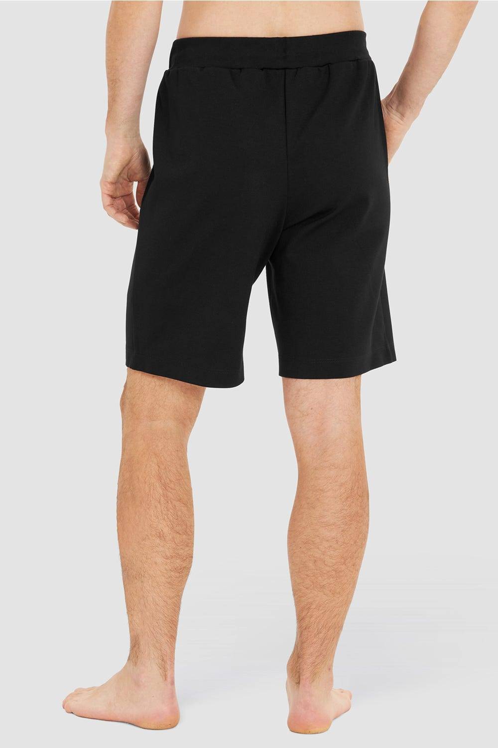 Rösch Herren Loungehose kurz mit Biese Jogginghose Lässig Materialmix Meist gekauft
