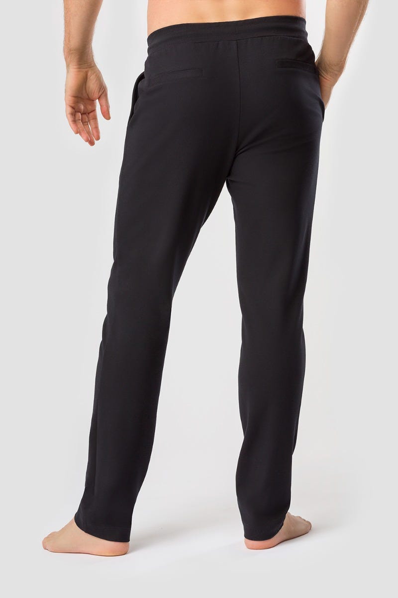 Rösch Herren Loungehose mit Biese Jogginghose Lässig Materialmix Outlet