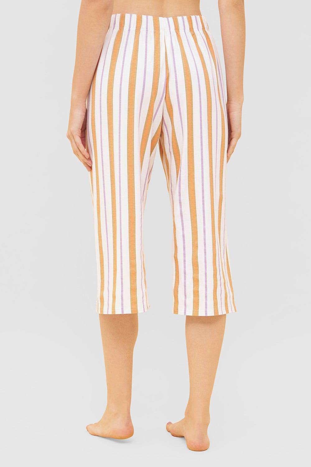 Rösch 3/4-Hose im Streifen-Design Culotte Sommer Baumwolle/Elasthan Günstiger Verkauf
