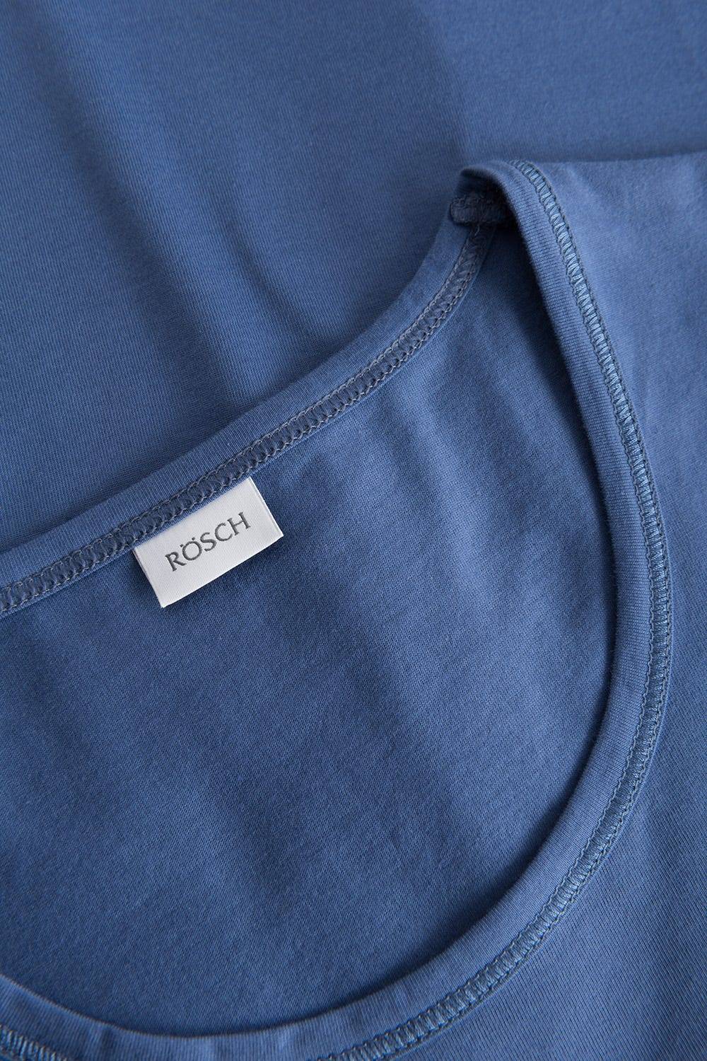 Rösch Pyjama mit verspieltem Hunde-Druck 7/8-Hose Blau Ziernähte 100% Baumwolle Meist gekauft