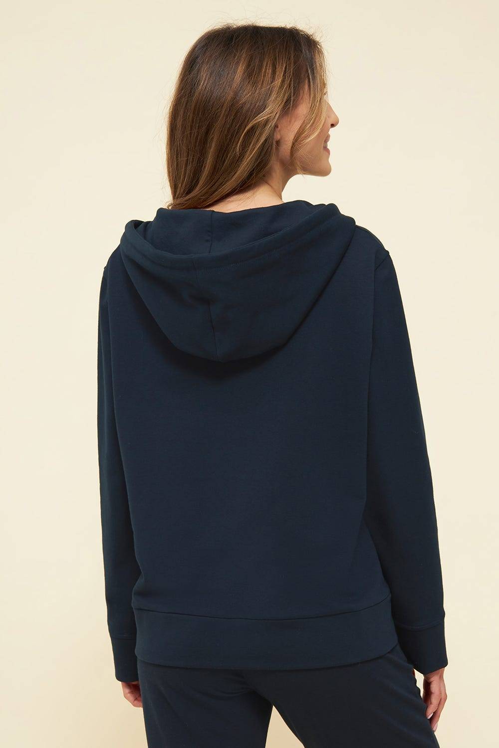 Rösch Basic Sweatjacke in Uni Kapuze Hoodie einfarbig Bio-Baumwolle/Elasthan thx Hotsell