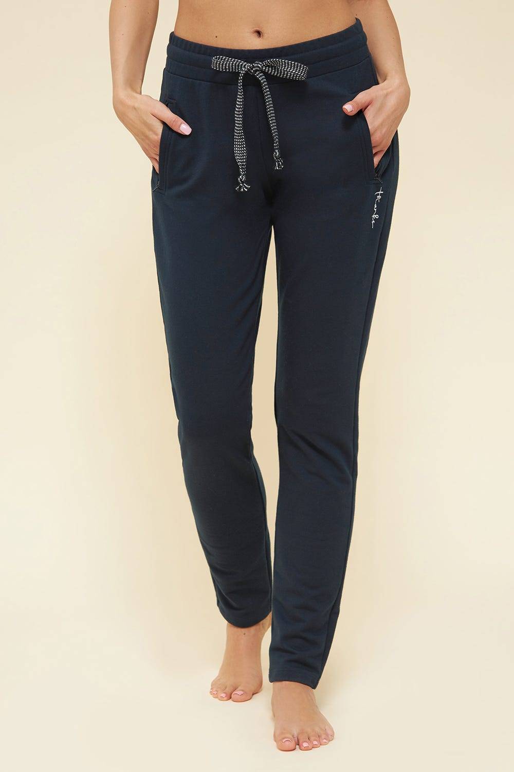 Rösch Basic Sweathose in Uni Jogginghose einfarbig Bio-Baumwolle/Elasthan thx
