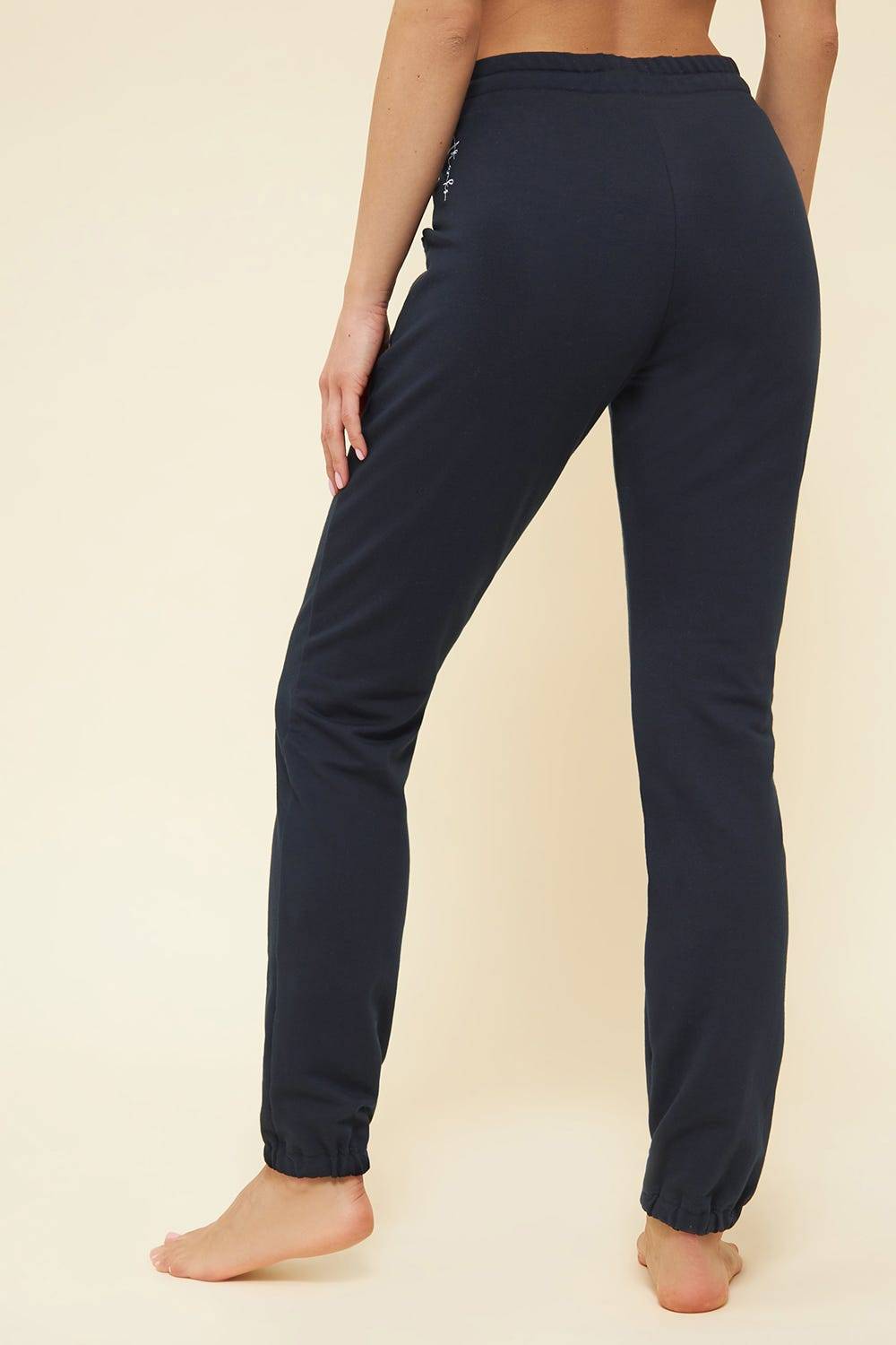 Rösch Basic Sweathose in Uni Bündchen Jogginghose einfarbig Bio-Baumwolle/Elasthan thx Schlussverkauf