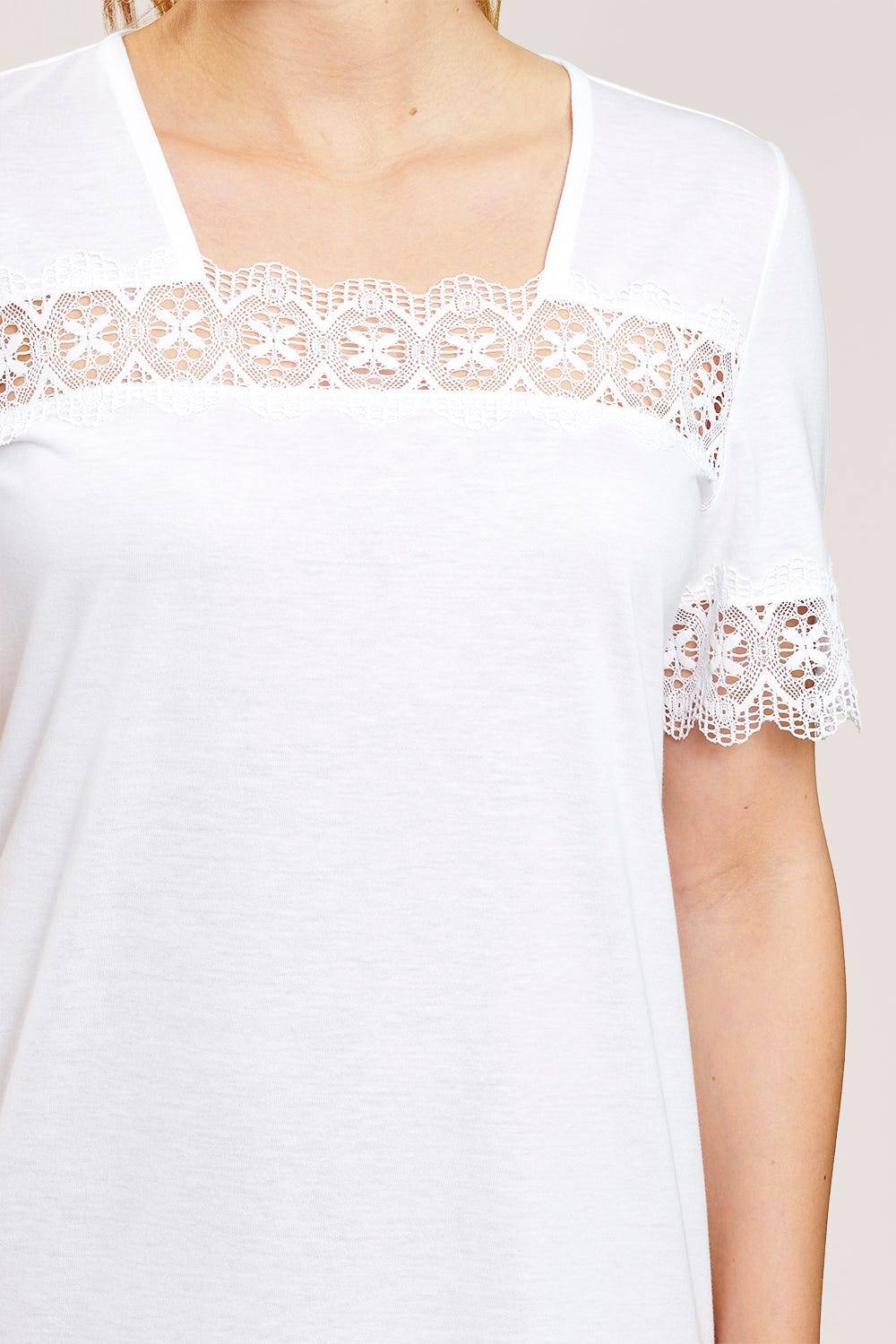 Rösch Bigshirt mit Spitzendetails Romantic Line 1884133 Schlussverkauf