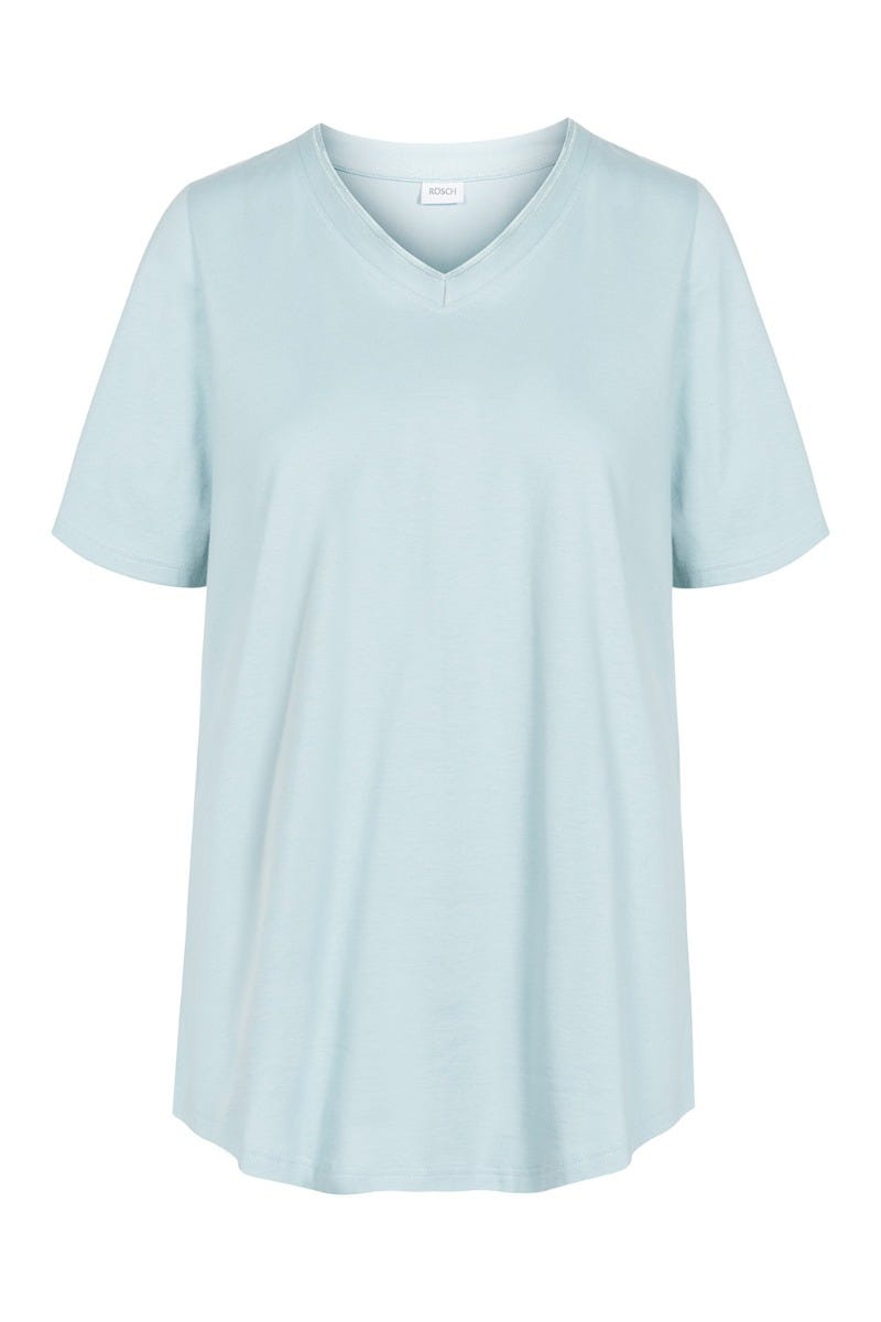 Rösch Basic T-Shirt mit Zierstichen Pyjamashirt Mix &amp; Match 1884801 Günstiger Verkauf