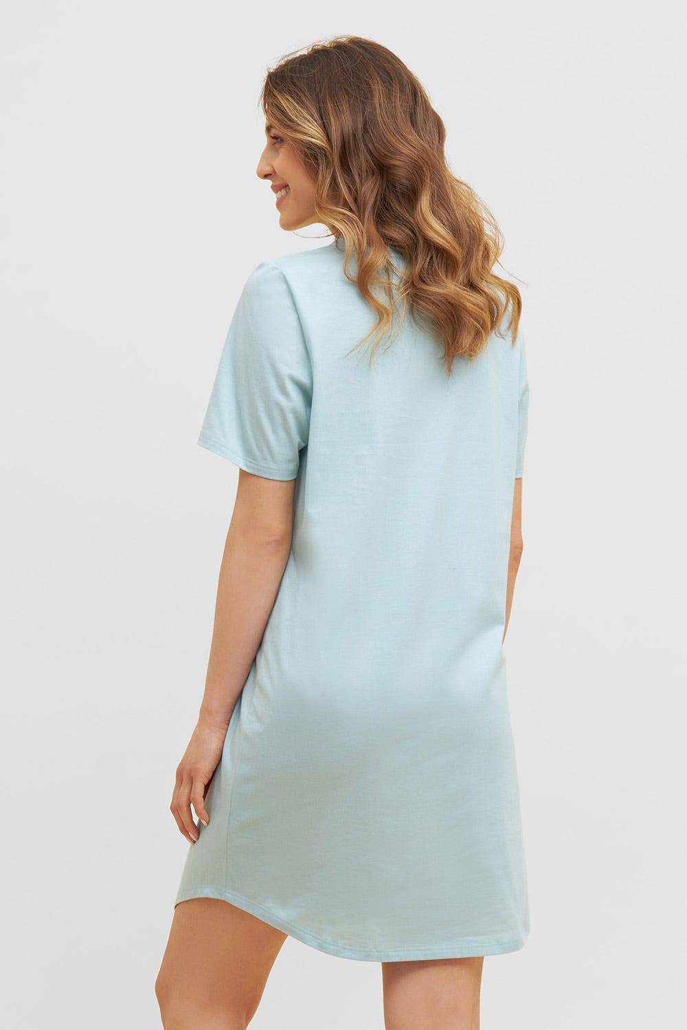 Rösch Basic Bigshirt Kurzarm mit Zierstichen 1884805 Auslauf