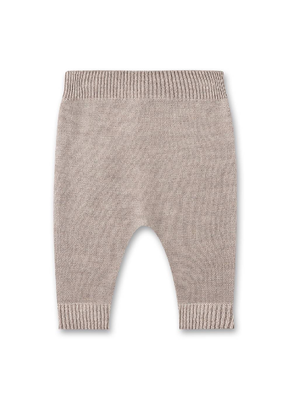 Sanetta Baby-Strickhose Beige aus Wolle Auslauf