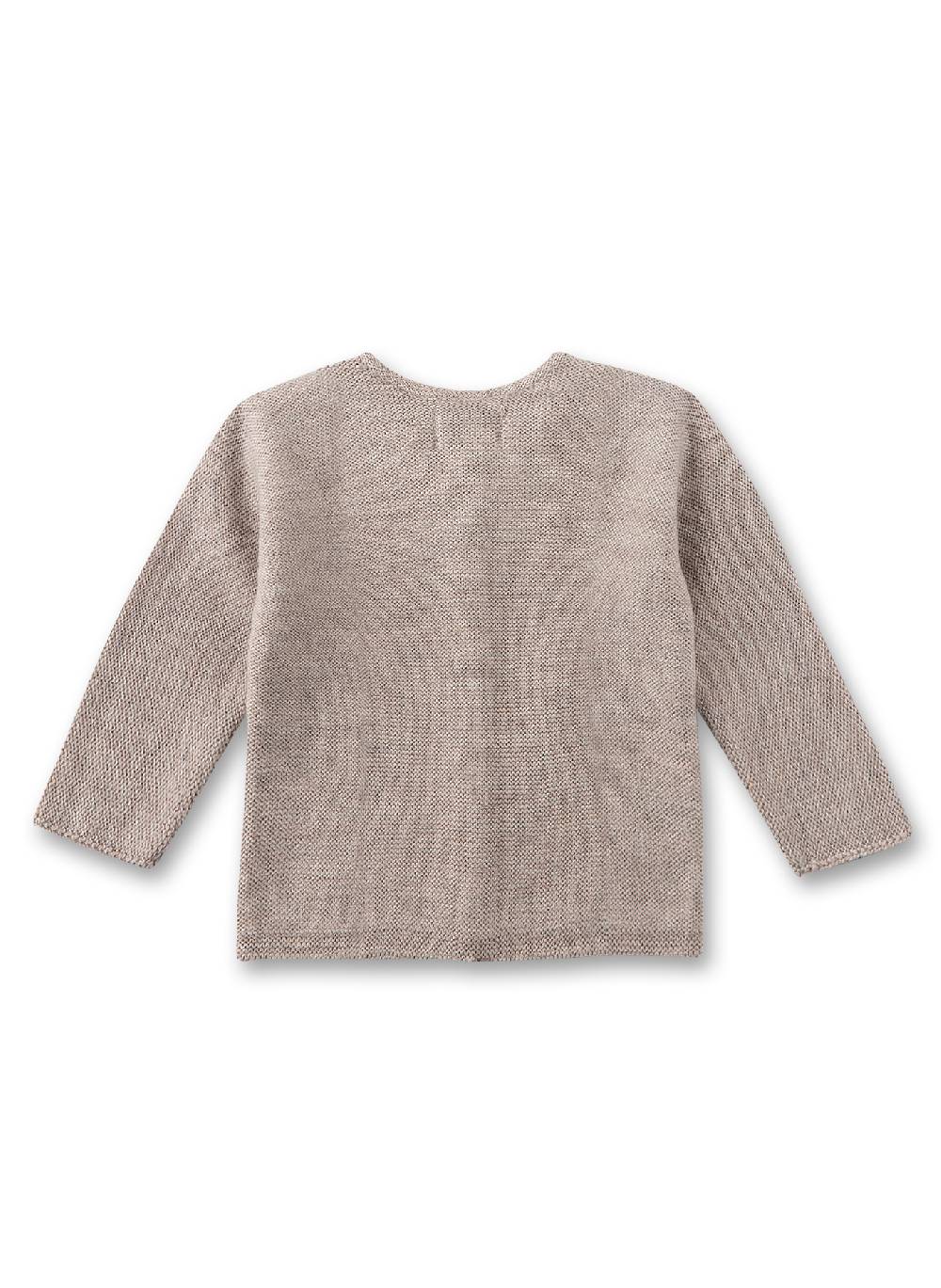 Sanetta Baby-Strickpullover Beige aus Wolle Blitzverkäufe