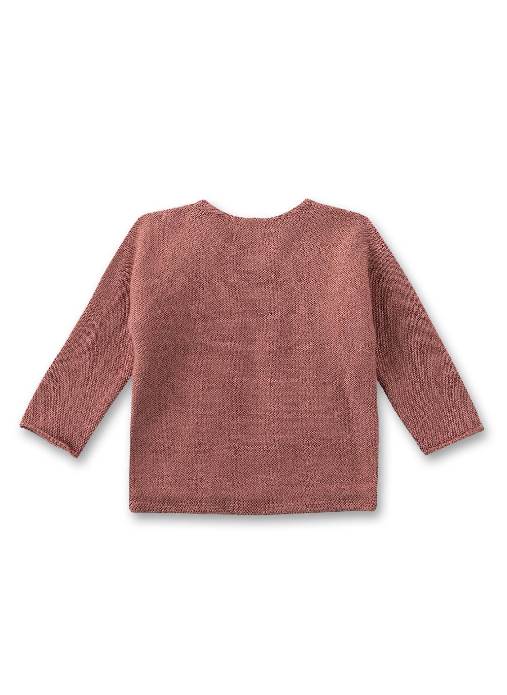 Sanetta Baby-Strickjacke Rosa aus Wolle Günstiger Verkauf