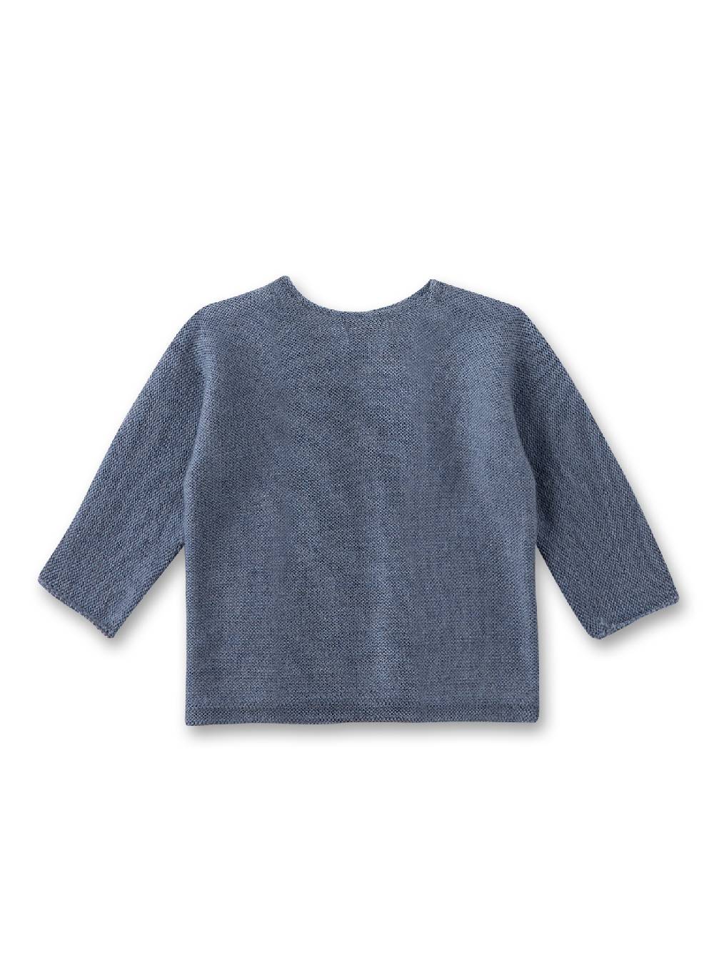 Sanetta Baby-Strickjacke Blau aus Wolle Online Shopping