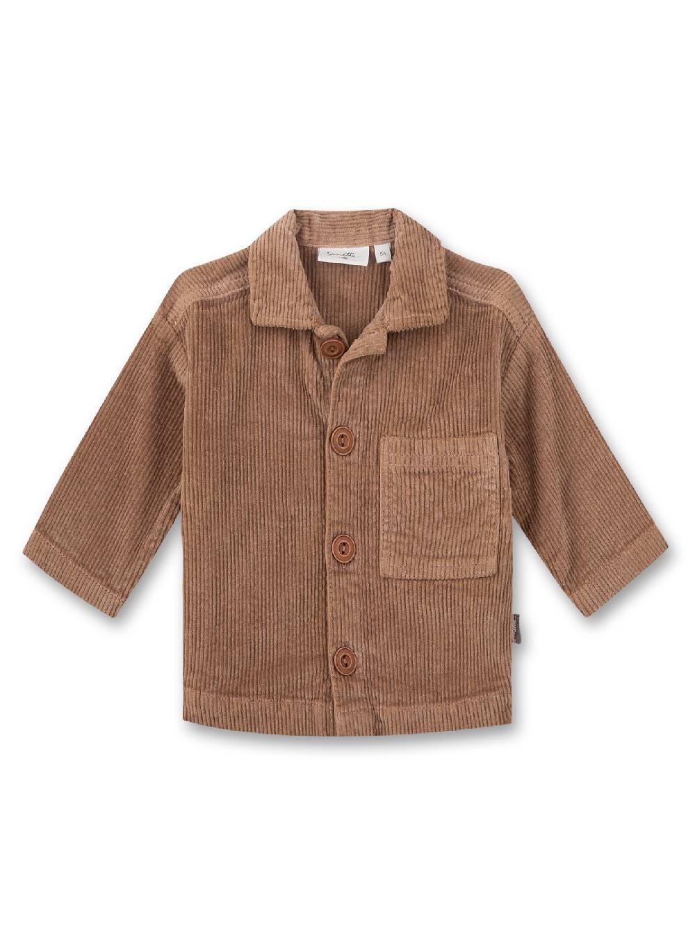 Sanetta Jungen-Cordhemd Braun Outlet