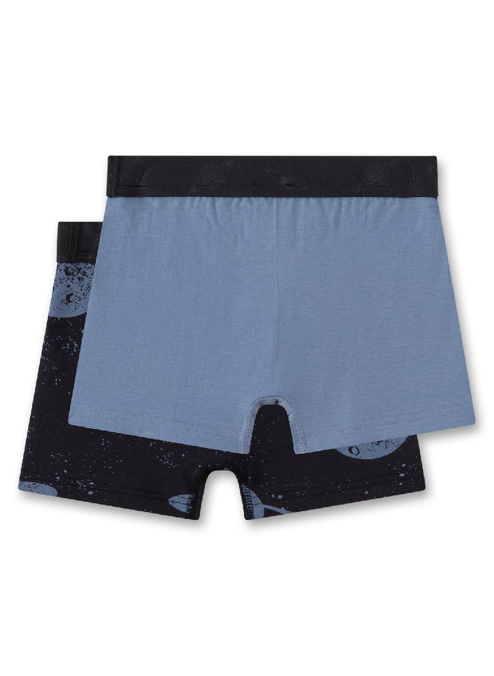 Sanetta Jungen-Hipshorts (Doppelpack) Dunkelgrau & Blau Outlet