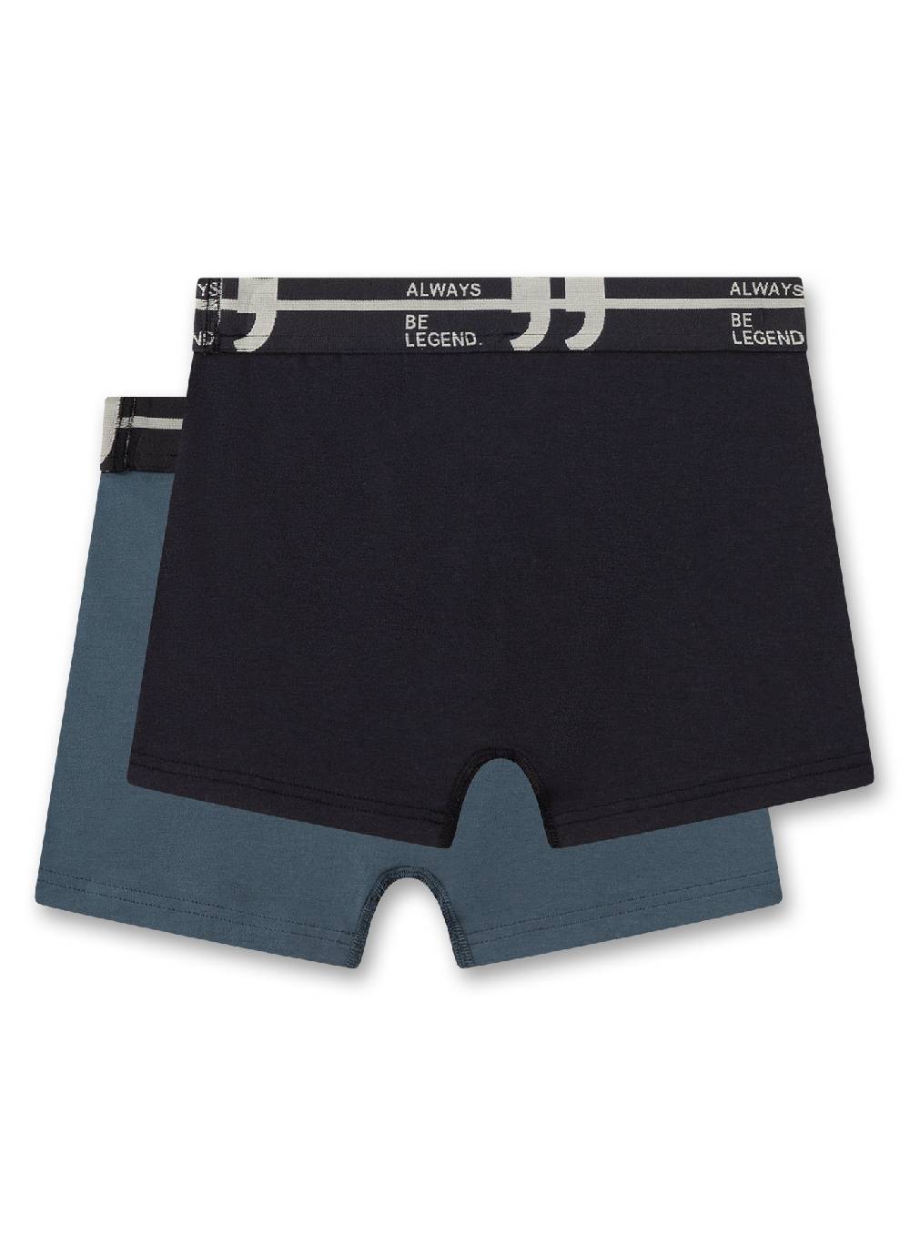 Sanetta Jungen-Hipshorts (Doppelpack) Dunkelgrau Verkauf