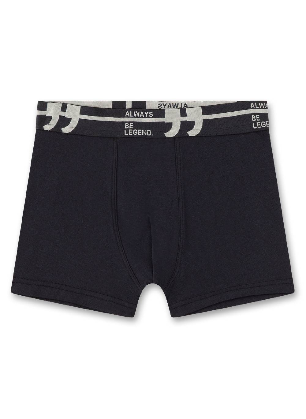 Sanetta Jungen-Hipshorts (Doppelpack) Dunkelgrau Verkauf