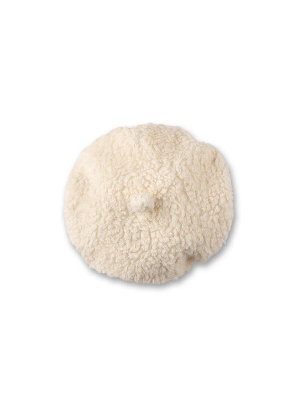 Sanetta Mütze Beige aus Teddy-Plüsch Outlet