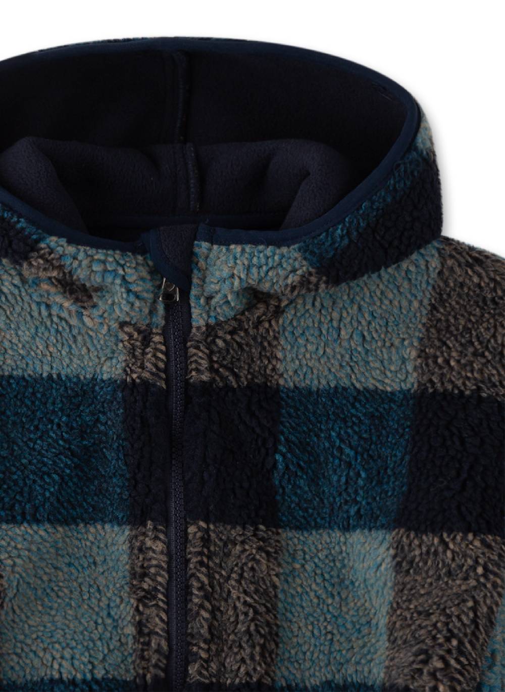 Sanetta Jungen-Jacke Blau aus Teddyplüsch Angebote