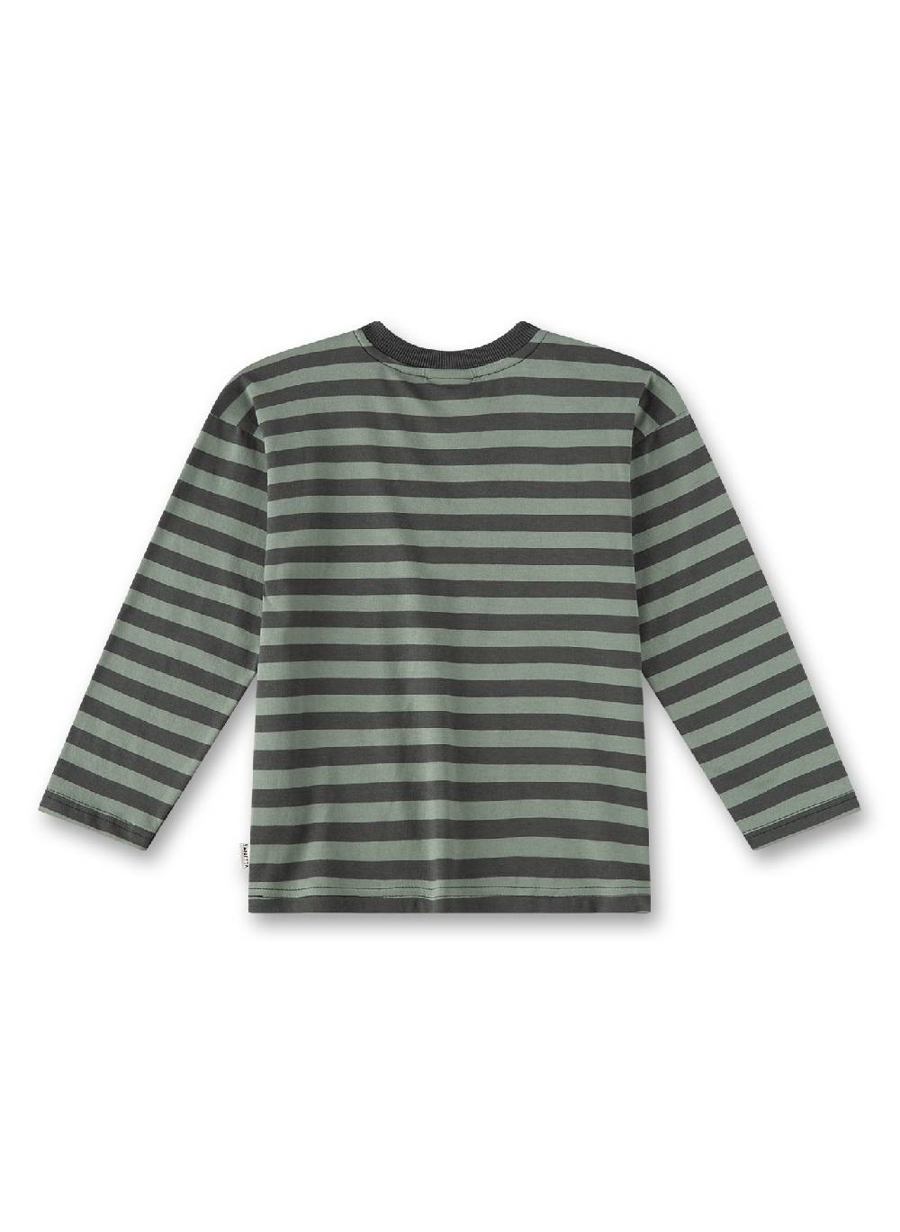 Sanetta Jungen-Langarmshirt Grün Günstiger Verkauf