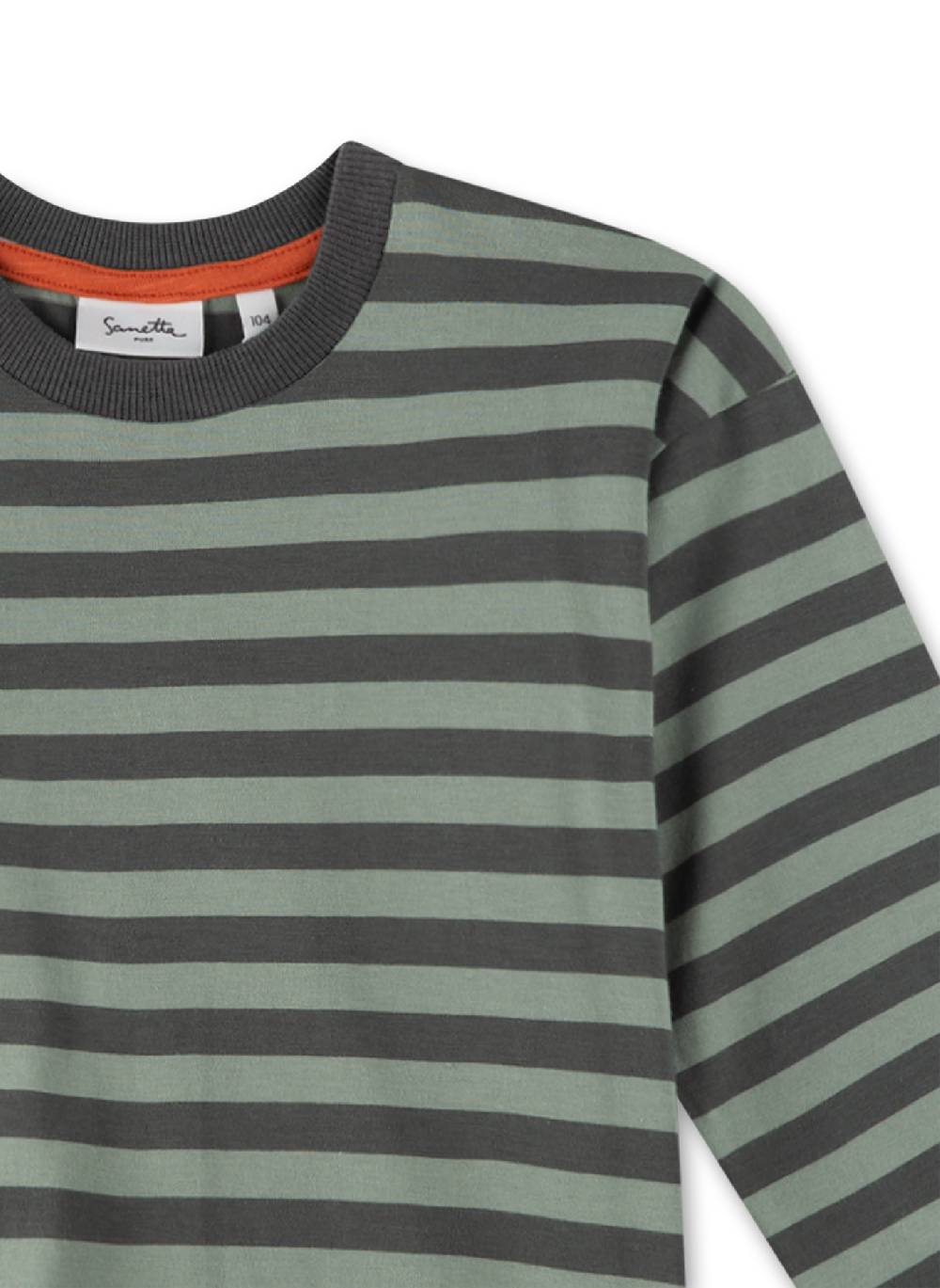Sanetta Jungen-Langarmshirt Grün Günstiger Verkauf
