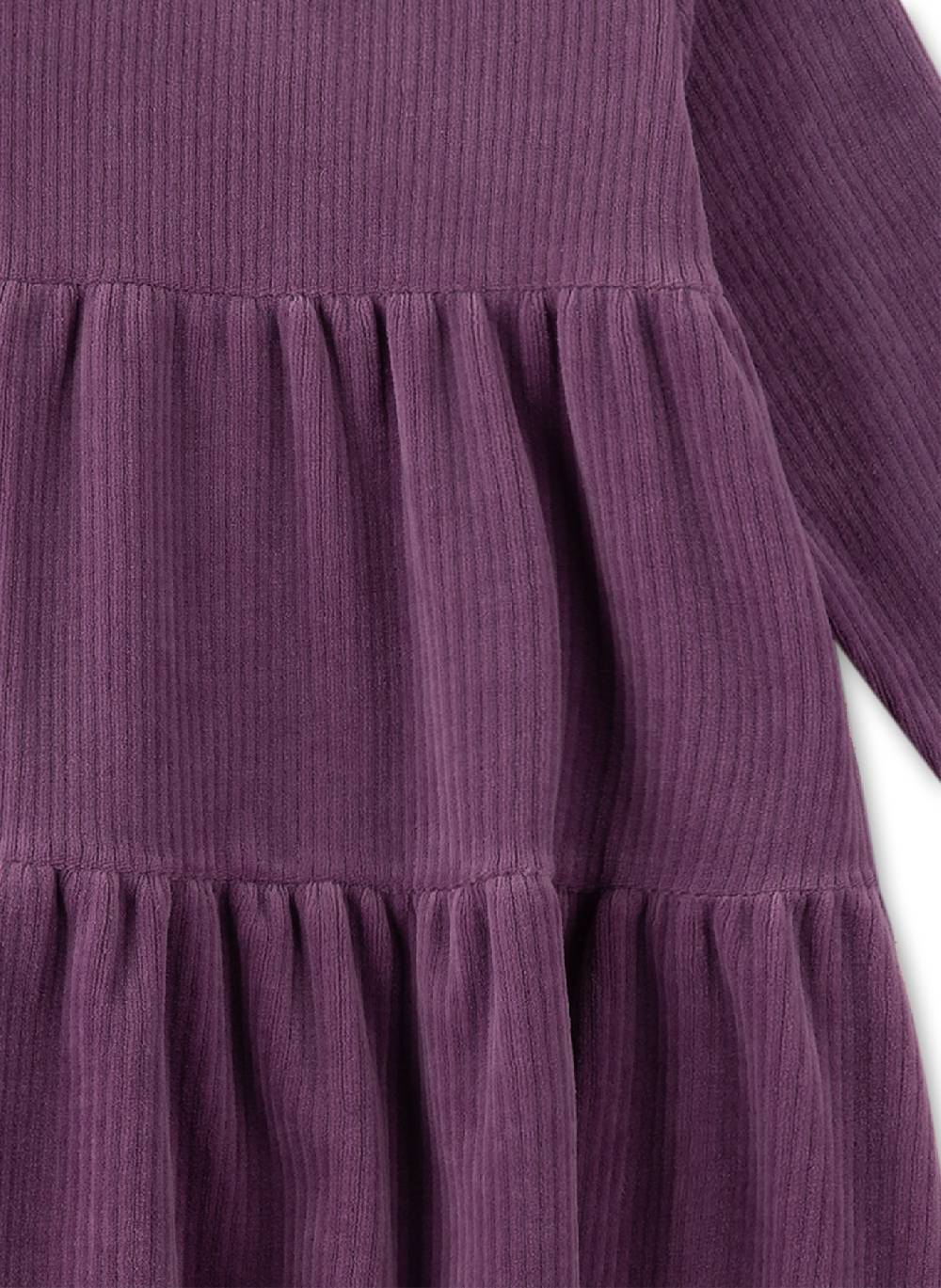 Sanetta Mädchen Nicki-Kleid Lila im Angebot