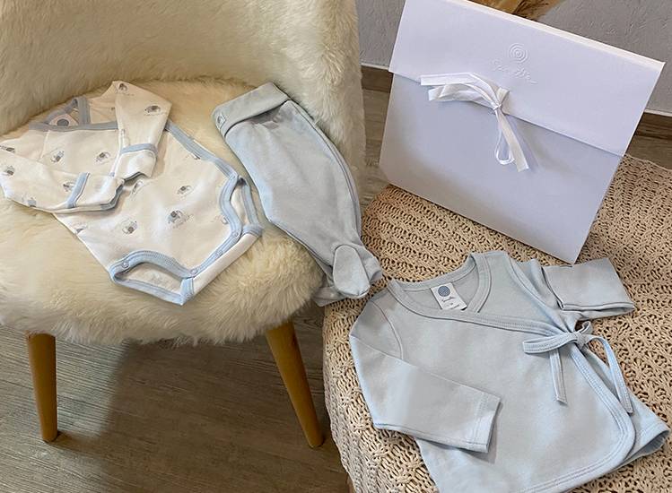 Sanetta Erstausstattung Mini-Set Hellblau Verkauf