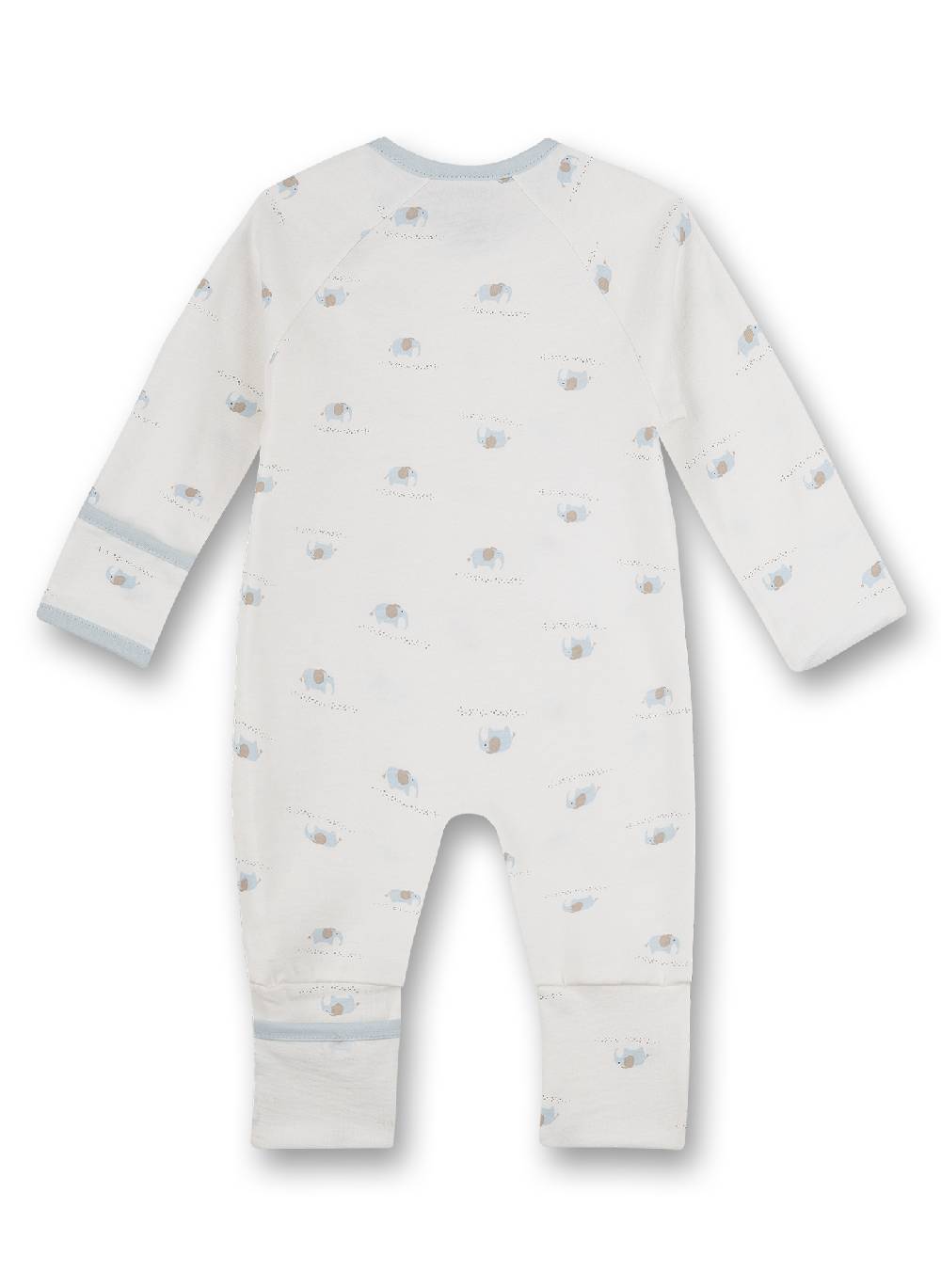 Sanetta Jungen-Overall Off-White Blitzverkäufe