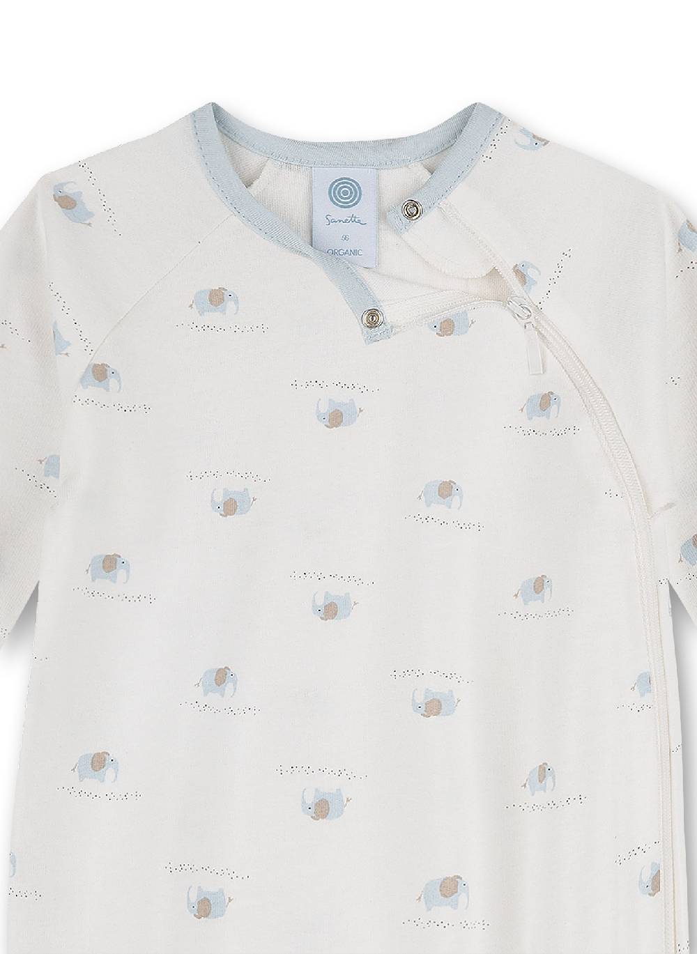 Sanetta Jungen-Overall Off-White Blitzverkäufe