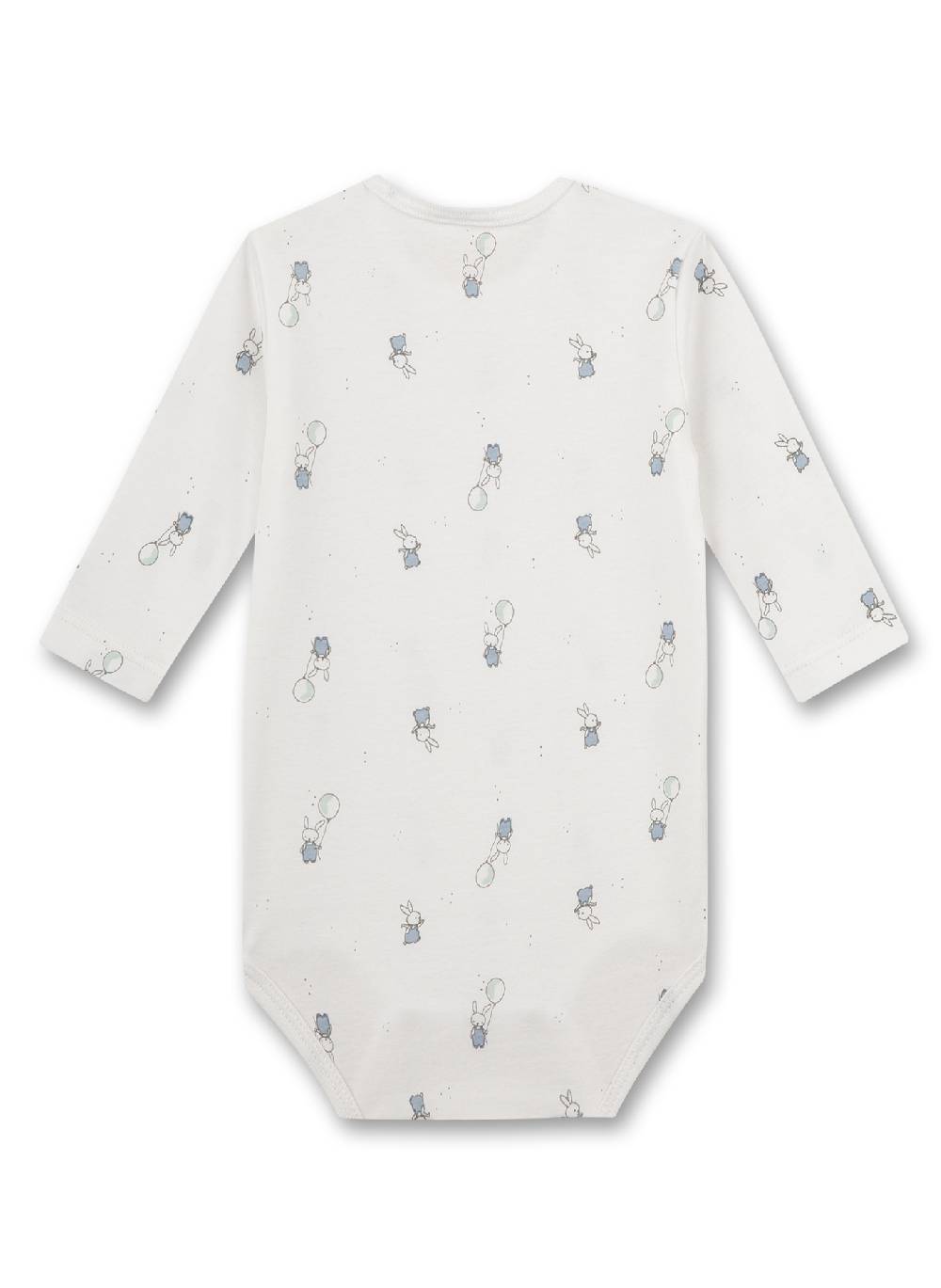 Sanetta Body langarm Off-White im Angebot